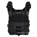 Negro 500D Nylon Tactical Vest Release rápido